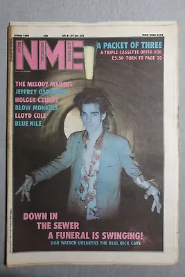 NEW MUSICAL EXPRESS 12th May 1984 ~ Nick Cave ~ Holger Czukay ~ Lloyd Cole! • £12.50