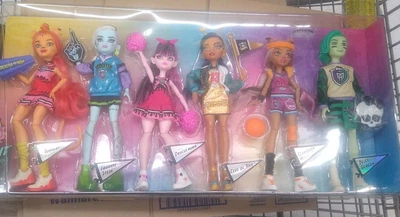 £116.64 • Buy Monster High Doll 6-Pack - Ghoul Spirit Sporty Collection 2022 - In Hand
