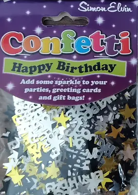£2.99 • Buy Foil Table Confetti Sprinkles Party Decoration Congratulation Happy Birthday 14g
