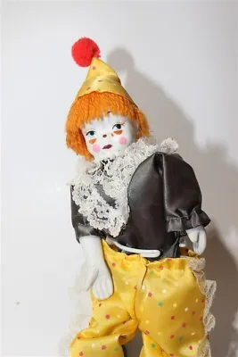 Child Clown Porcelain Kaiser Doll Figurine • $19.99