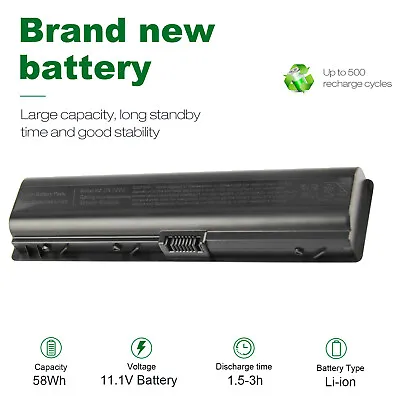 Replace DV2000 Battery For HP Pavilion DV6000 DV6100 Dv6500 Dv6700 Dv2500 6Cells • $16.99