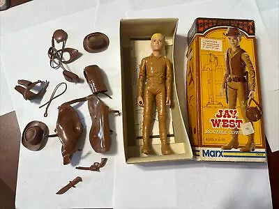 1974 Marx Best Of The West Jay West Figure With Box And Accessories • $118.30