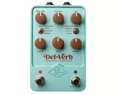 Universal Audio UAFX Del-Verb Vintage Reverb & Delay Effects Pedal PROAUDIOSTAR • $299.99