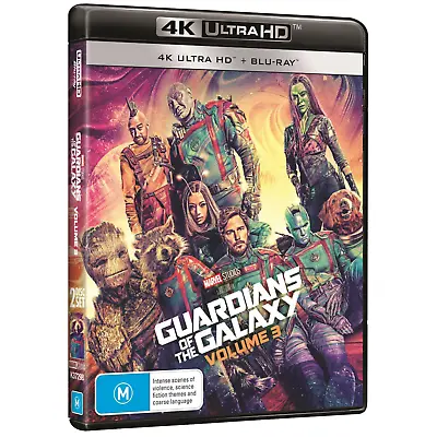 $38 • Buy Guardians Of The Galaxy : Vol 3 (4K UHD +Blu-ray, 2023) *NEW* REG B