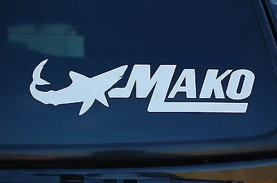 Mako Marine Sticker Vinyl Decal Fish Car Truck Boat Choose Size & Color (V374) • $8.99