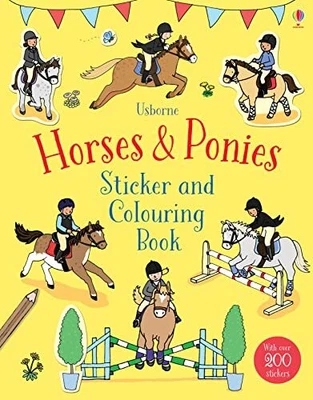 £5.49 • Buy Horses & Ponies Sticker And Colouri..., Patchett, Fiona