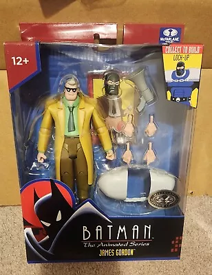 McFarlane Batman Animated Series CHASE - Commissioner James Gordon - Platinum  • $31