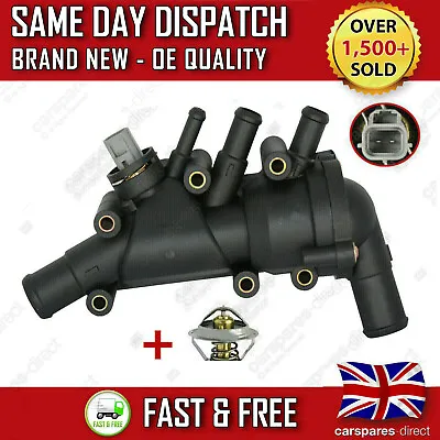 £22.05 • Buy FORD KA 1996-09 1.3i 1.6i PETROL THERMOSTAT HOUSING + TEMPERATURE SWITCH 1212853