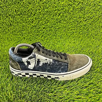 Vans X The Exorcist Old Skool Mens Size 9 Green Athletic Shoes Sneakers 721356 • $39.99