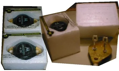 Qty. 02 New Motorola Gold Plated 2n1073b Transistor-germanium  Pnp Audio Amp 25 • $24.99