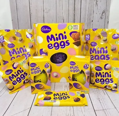 £7.19 • Buy Cadbury Mini Eggs Easter Eggs Bundles -Mini Egg Bar, Large Egg, Small Egg 