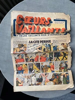 Hearts Vaillants No 13 1941 IN Condition Use • $18.24