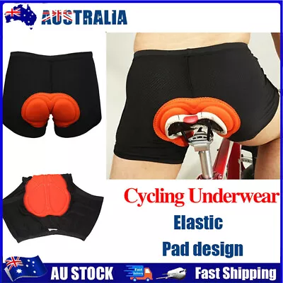 Men Cycling Bike Bicycle Sports Shorts Underwear 3D Padded Short Pants • $11.99