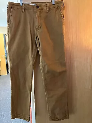 Fat Face Mens Chinos 36R Color Tan Good Condition • £15