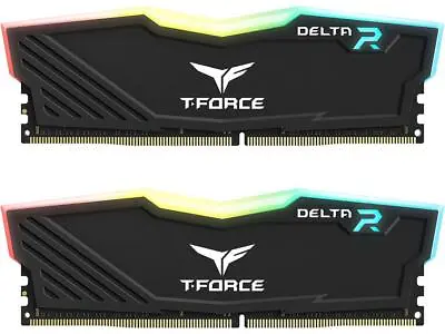 Team T-Force Delta RGB 16GB (2 X 8GB) 288-Pin PC RAM DDR4 3200 (PC4 25600) Intel • $47.99