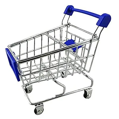 Yueton Mini Shopping Cart Supermarket Handcart Shopping Utility Cart Mode • $13.59