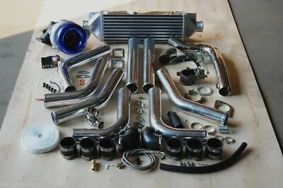 Custom Race T3T4 T4 T3 TurboCharger Turbo Boost Kit 500HP Package Intercooled • $1000.37