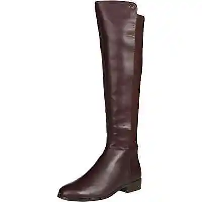 MICHAEL Michael Kors Bromley Flat Tall Boots Brown Women's Size 6 • $149