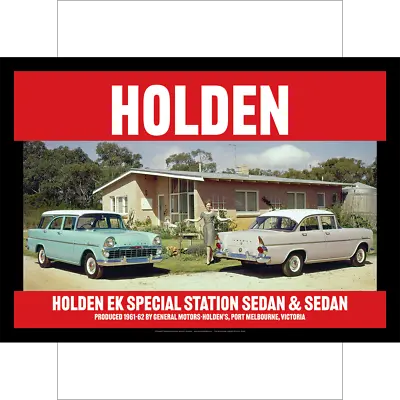 Holden EK Secial Sedan Wagon Art Print - GMH 1961-62 - Classics - 3 Sizes Poster • $31.45