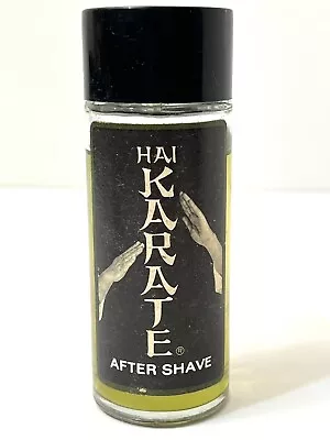 Vintage 1960s Hai Karate After Shave Lotion 4oz 95% Full • $20.50
