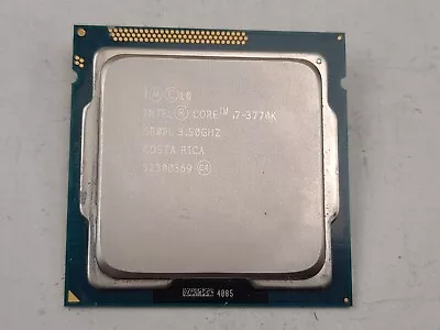 Intel Core I7-3770K CPU Processor SR0PL 3.50GHz Quad-Core LGA1155 • $62