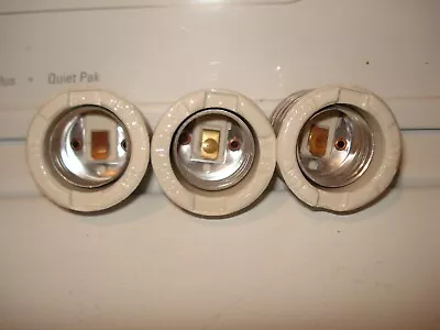 3 Mogul Base To Medium Lamp Light Socket Adapter Reducer Holder Foster Leviton • $14.99