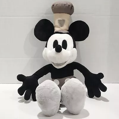 Disney Store Mickey Mouse Steamboat Willie Plush 19  Stuffed Toy • $22.95