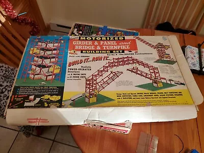  Kenner Motorized Girder & Panel Bridge & Turnpike Building Set No. 9 Incomplete • $19.99