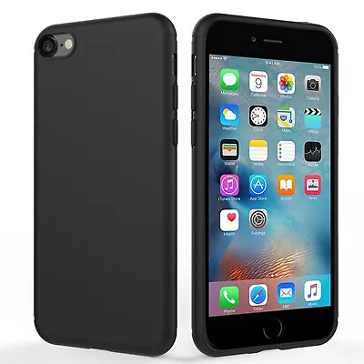 Case For IPhone SE 2022 7 8 Shockproof Soft Silicone Thin Protective Cover • £3.48