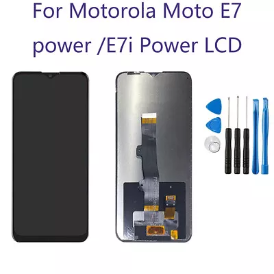 LCD Screen Digitizer W/ Frame Replacement For Motorola E7 Power XT2097-6 • $27.19