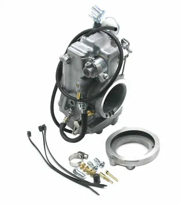 Smoothbore Carburetor For Mikuni HSR45 45mm Carb Harley EVO Twin Cam TM45-2K New • $135