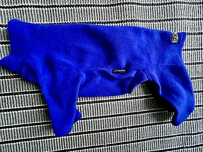 Equafleece Polartec Dog Suit Size 24 Superslim Cobalt Blue Rainproof Warm • £32