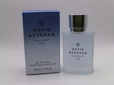 David Beckham INSTINCT ICE 50ml Eau De Toilette Spray - New Boxed/Box Damaged • £24.89