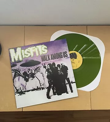 Misfits Walk Among Us Green Color Vinyl Record LP Danzig Samhain Punk Rare 12” • $34.33