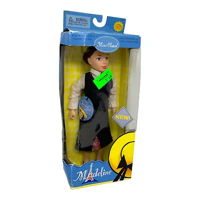 Madeline Teacher Nun Doll Miss Clavel Poseable  Toy R Us Dress Shoes 9.5 Inches • $40.01