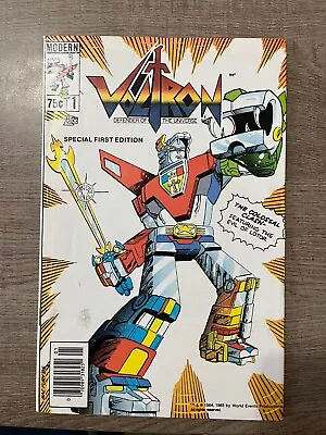 Voltron #1 (1985) - First Appearance Of Voltron In Comics - Newsstand Edition • $16