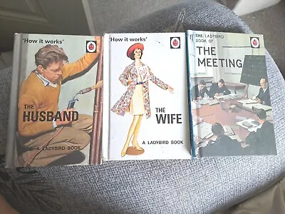 Ladybird How It Works Book X 3 The Wife Husband And The Meeting  • £4