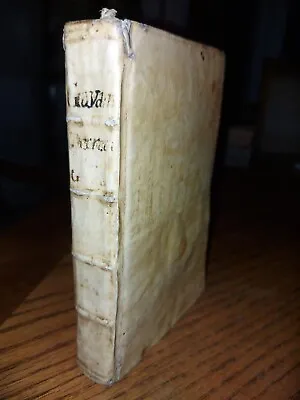 1743 Vellum-bound Book In Latin  Decreta Sacrae Rituum Congregationis  • $60