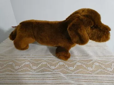 Douglas The Cuddle Toy Dachshund Wiener Dog 13 Inches Brown Very Clean • $14.99