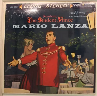 Mario Lanza Living Stereo Lp The Student Prince On Rca - Sealed / Sealed • $12.99