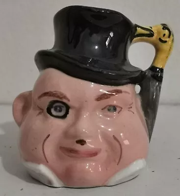 Vintage Ceramic Miniature Toby Jug Burlington Ware Algy • £5