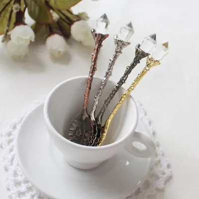 Luxury Vintage Royal Palace Carved Mini Tea Coffee Ice Cream Scoop Spoon • $5.83