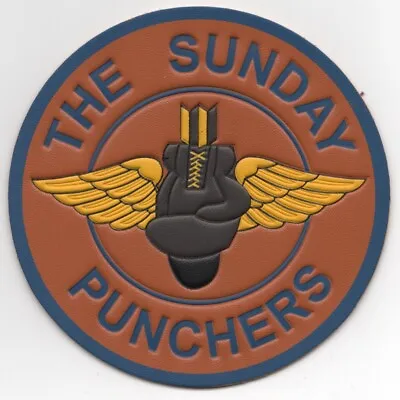 4  Navy Va-75  The Sunday Punchers Squadron Leather Patch • $39.99