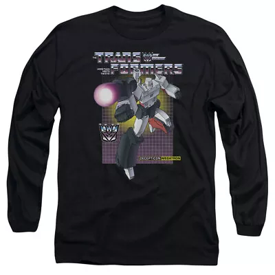 TRANSFORMERS MEGATRON Licensed Adult Men's Long Sleeve Tee Shirt SM-3XL • $27.95