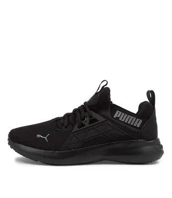$69 • Buy New Puma Softride Enzo Nxt Black Yellow Alert Sneakers Mens Shoes Active
