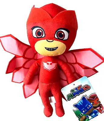 PJ Mask Plush Toy Owlette Red 9 Inches Stuffed Doll. Hasbro. NWT • $15.99