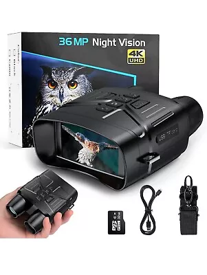 Cozion 36 MP Night Vision Binoculars - 4K UHD • $39.99