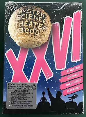 Mystery Science Theater 3000: Vol. XXVI (4 DVDs + Slipcover) SEALED Ohio Seller • $33.93