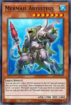 Mermail Abyssteus - SHVA-EN039 Super Rare | Yu-Gi-Oh! Card • $1.38