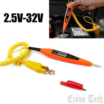 Non-Contact LCD Electric Test Pen Voltage Car Digital Detector Tester 2.5-32V • $10.70